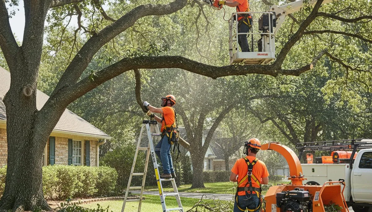 Albany, GA arborist trimming trees for safer, healthier, well-shaped growth