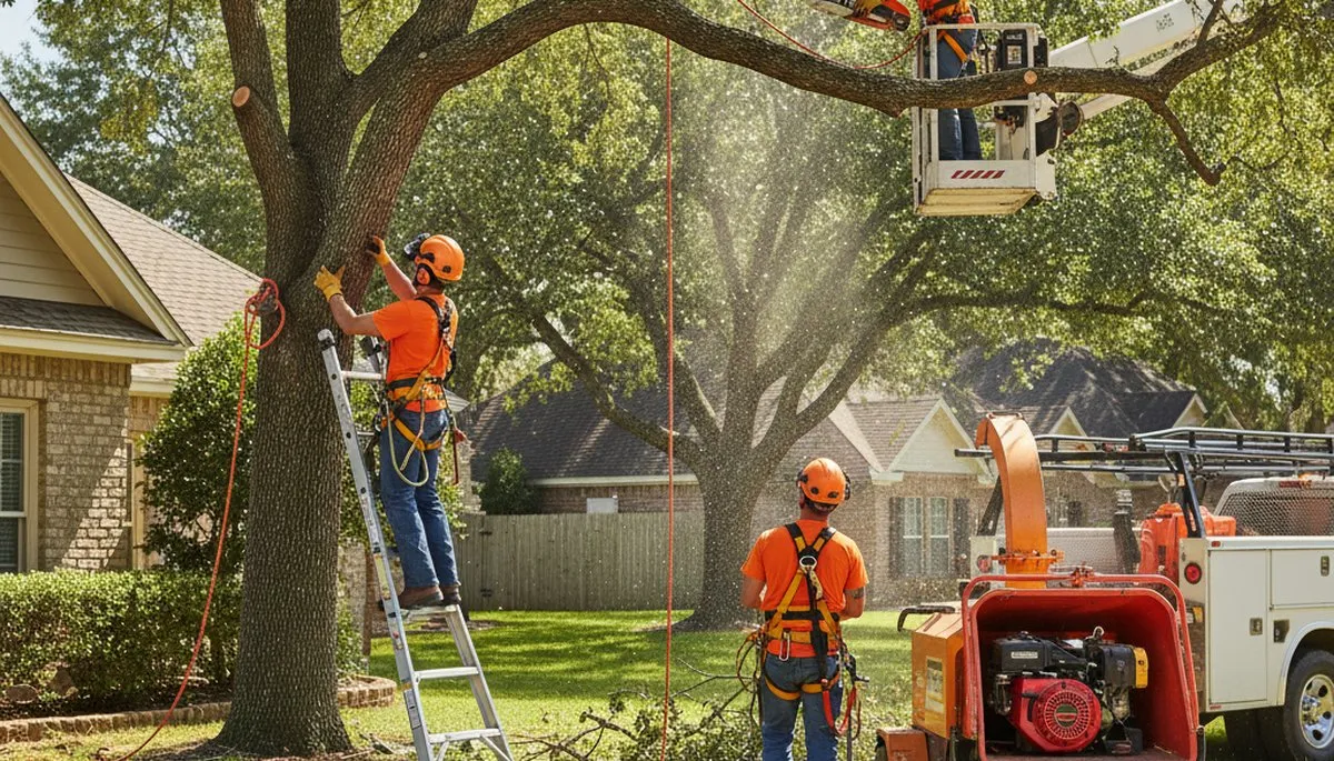 Albany, GA arborist trimming trees for safer, healthier, and well-shaped landscapes